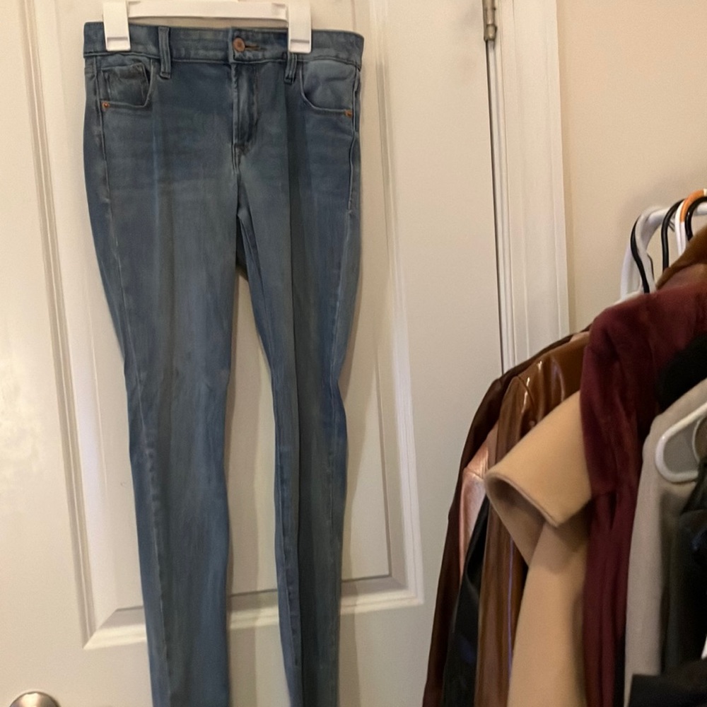 Blue Jeggings